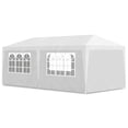 thumbnail image 1 of Carpa para fiestas VidaXL, blanca, para jardín, 6 x 3 m, resistente a los rayos UV, 1 of 7