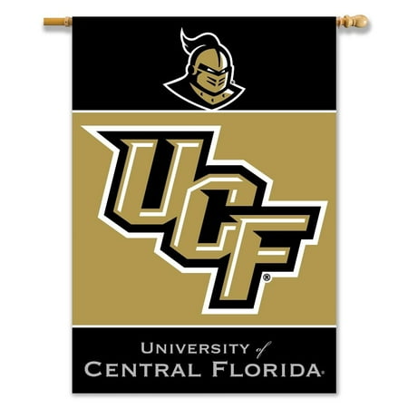 NCAA Central Florida Golden Knights 28 x 40-Inch Banner, Polyester 100% By BSI