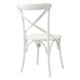 thumbnail image 5 of Modway Gear Dining Side Chair in White, 5 of 10