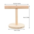 thumbnail image 2 of Bird Perch Stand Toy Natural Wood Parrot Perch Bird Cage Branch Perch for Cockatiel, 2 of 9