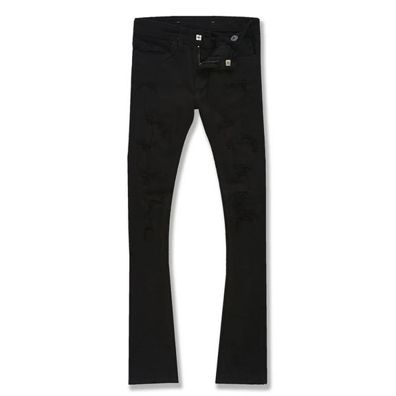 Jordan Craig Boys Stacked Rockport Denim Jeans (Jet Black)