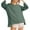 Green, variant on Maean Oversize Sweatshirt for Women Knit Color Block Crew Neck Long Sleeve Sweatshirts Casual Pullover Tops
