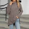 thumbnail image 2 of Plebaso Womens Turtleneck Sweater Lightweight Long Sleeve Knit Pullover Sweaters Fall Winter Tops for Women, 2 of 8