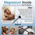 thumbnail image 4 of Magnesium Flexible Anode Rod for Hot Water Heaters, 44'' Long, 0.8'' Diameter, 3/4 NPT Thread with 1-1/16 Inch Hex Socket Tool and Teflon T, 4 of 7