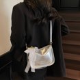 thumbnail image 3 of Bolso bandolera de mano con lazo de encaje, estilo 2025, para mujer, de alta gama, versátil y a la moda., 3 of 5