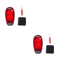thumbnail image 4 of relayinert Waterproof LED Warning Light Portable Warning Light Multifunctional Night Cycling Lamp ABS Bike Taillight Red 2Set, 4 of 6