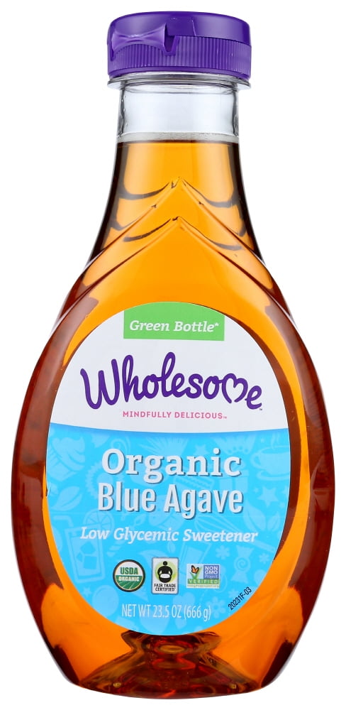 Wholesome Blue Agave, Sweetener, Sugar Substitute, 23.5 oz