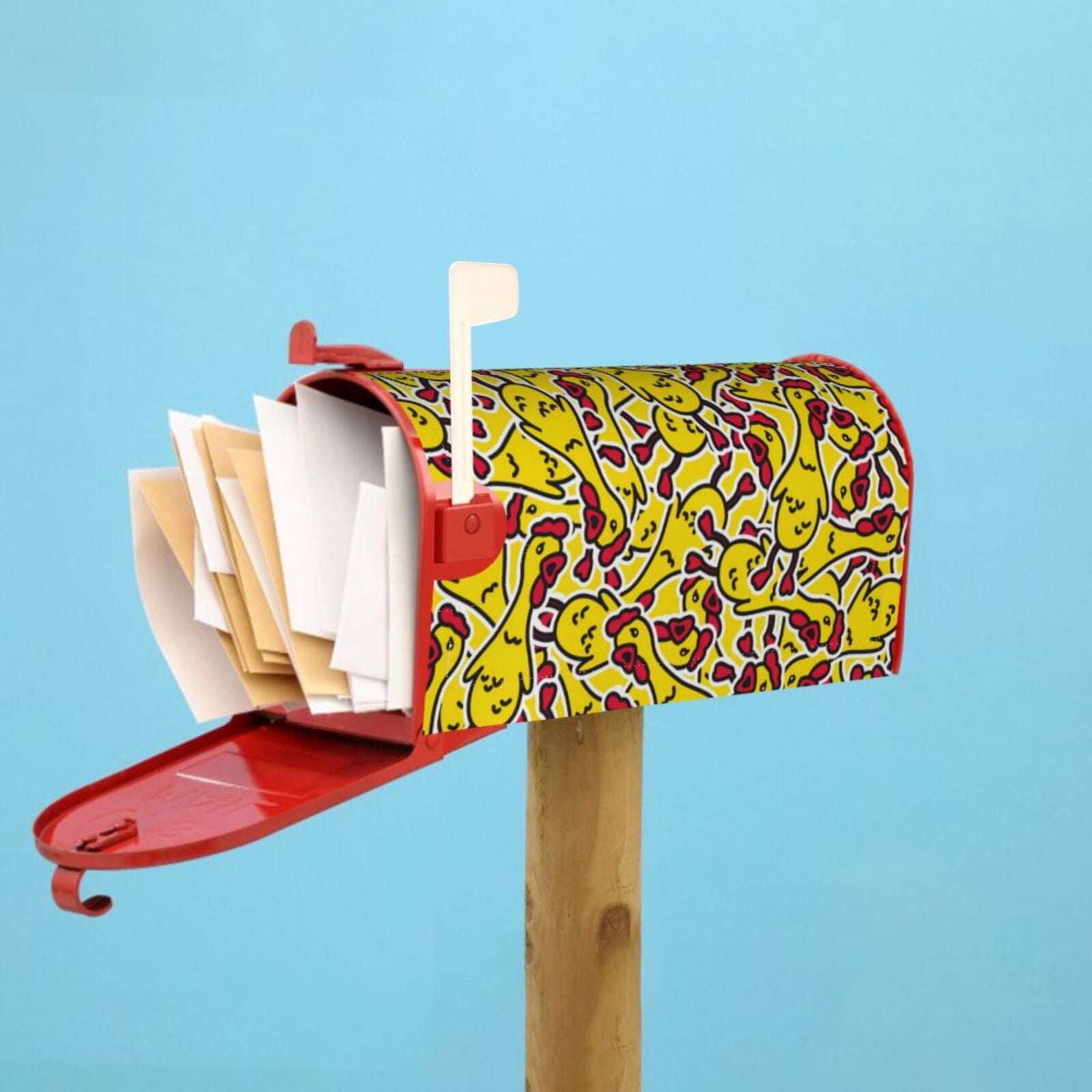 Kdxio Magnetic Mailbox Cover 21x18 in Mailbox Cover Outdoor Decoration Holiday Mailbox Covers for Home Garden Yard-21x18 in