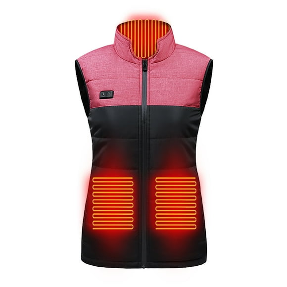 TIMIFIS Heated Vests Unisex Heated Clothing Lightweight USB Electric Outdoor Warm Clothing Heated For Riding Skiing Fishing Charging Via Heated CoatFall/Winter
