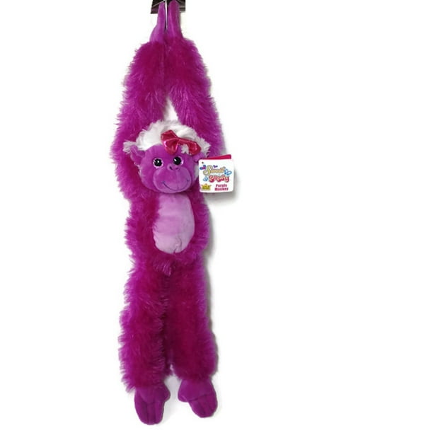 Wild Republic - Sweet & Sassy - Purple Hanging Monkey - 20