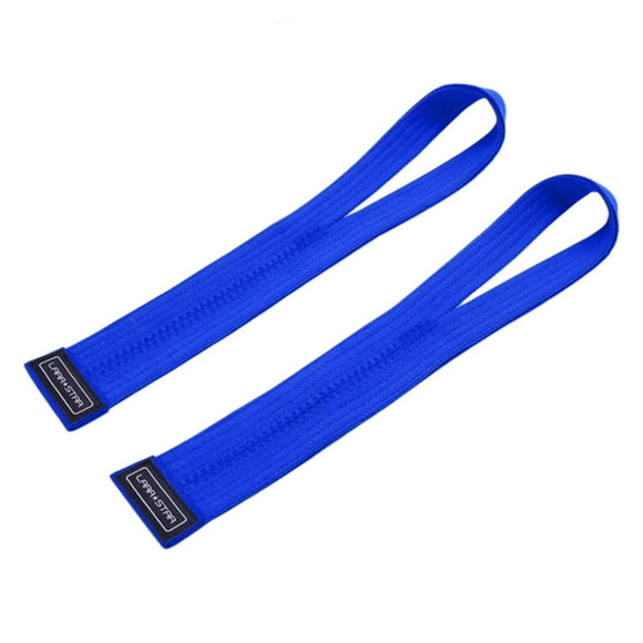 koolsoo 1 Paire de Sangles de Musculation Poignée pour Musculation Pull up Powerlifting Bleu