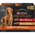 thumbnail image 1 of Purina Pro Plan Complete Essentials Pack de Variété Classique Nourriture Humide pour Chiens, Boîte de 368 g, Caisse de 12, 1 of 5