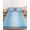 Blue, variant on Twin XL Size Fitted Sheet Set - Burnt Orange Ombre 2 Piece Bedding Sets 16" Deep Pocket Fitted Sheet with 1 Pillowcases, Farmhouse Orange Gradient Modern Art Brushed Microfiber Luxury Bed Sheets