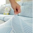 thumbnail image 4 of Hiroekza Universal Stretch Sofa Cover - 360° Elastic Protection, Easy to Install & Machine Washable Blue, 4 of 5