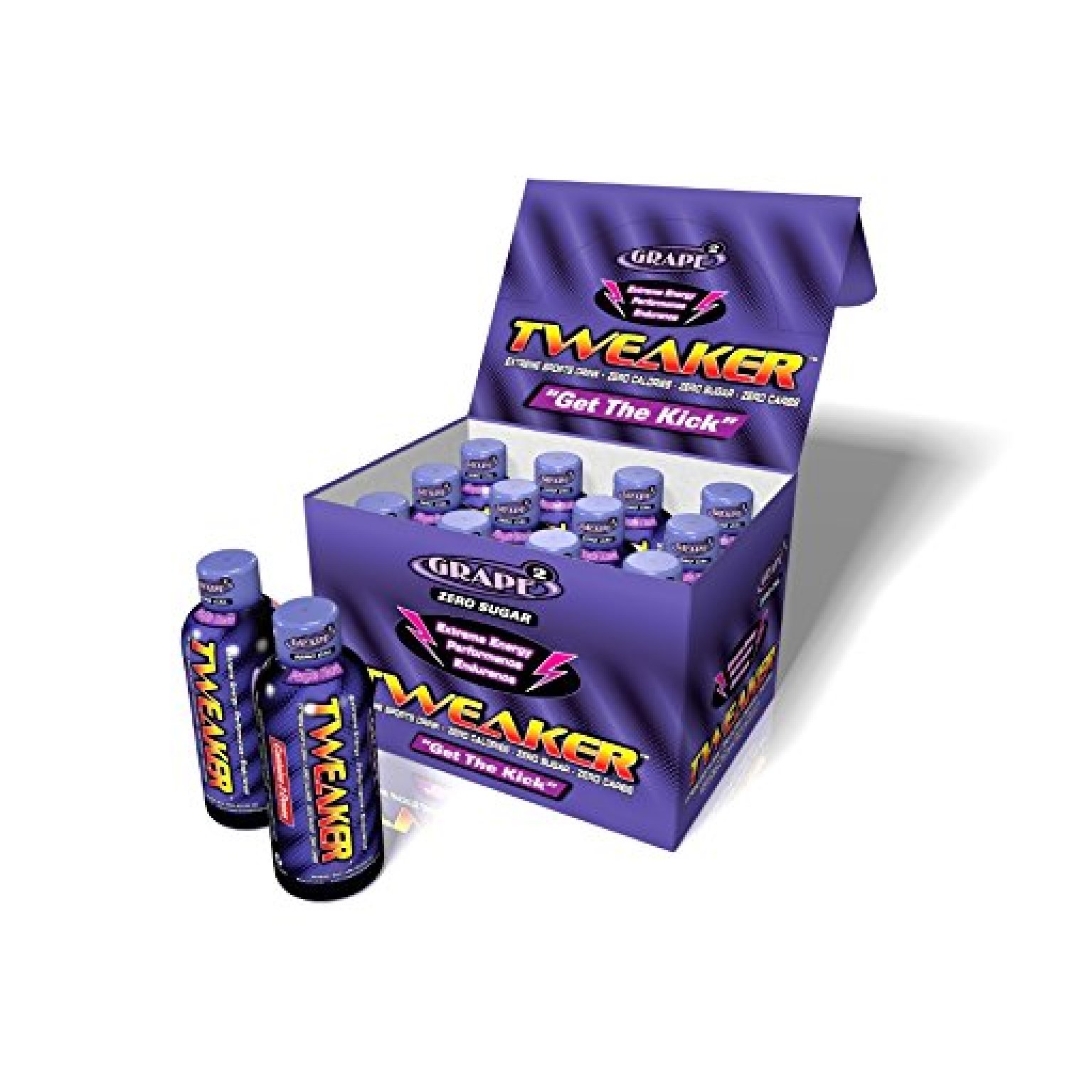 Tweaker GrapeEnergy Shot 2oz Singles (12)