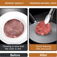thumbnail image 3 of Stainless Steel Heat Conduction Plate Cooking Set Stainless Steel Induction Adapter Plate Metal Handle Induction Cooker Adapter Plate Gas Cooktop Heat Diffuser Defrosting Tray, 3 of 8