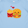 thumbnail image 4 of Inktastic Hamburger and French Fries Boys or Girls Baby T-Shirt, 4 of 5