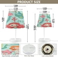 thumbnail image 3 of Mermaid Fish Seaweed Desk Lamp LED Table Nightstand Lamps with 3 Color Temperatures for Home Bedroom Living Room Decor 6x11, 3 of 8