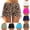 Brown, variant on Women's Swim Shorts Solid Tankini Bottoms Swimming Shorts with Drawstring Summer Swimwear,Army Green,14 - 16