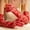 Red, variant on WCJM Long Lace Full-Finger Gloves for Women Elegant Bridal Handwear with Beautiful Floral Lace Pattern for Wedding Receptions Formal Bridal Showers and Evening Parties