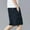 #Black, variant on DPTALR Men's Solid Color Workwear Multiple Zipper Pockets Elastic Waist Casual Shorts,Army Green,Big and Tall Men XXXL
