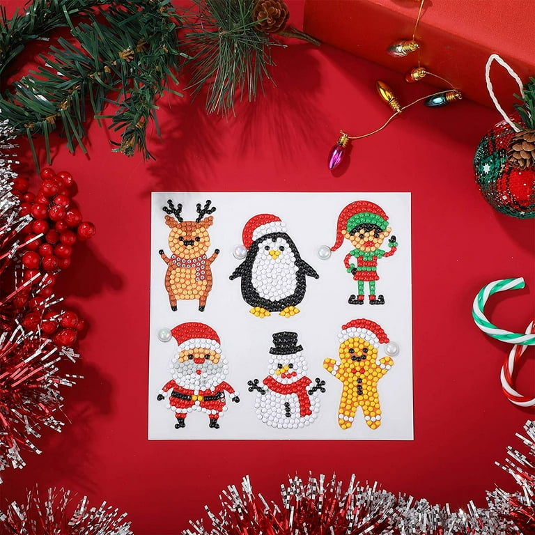 DIY 5D Diamond Painting Christmas Tree Santa Snowman Cross Stitch
