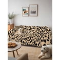 thumbnail image 6 of Black Beige Modern Couch Cover for Dogs, Abstract Art Retro Washable Sofa Covers Slipcover for Pets Dogs Futon Cover, Couch Recliner Covers, Oversized Chair Slipcover 71"x91", 6 of 9