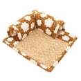 thumbnail image 3 of Mascota gato túnel cama interactivo juego de juguete con colgante bolas de juguete desmontable centro de juego para pequeños animales hámster interior Café tamaño XL, 3 of 10