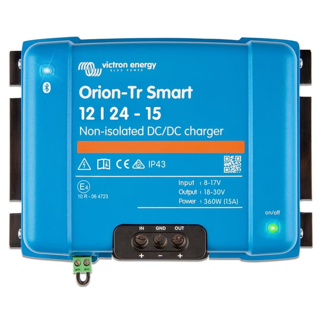 Cargador de baterías Victron Energy Orion-Tr Smart 12/24V 15A