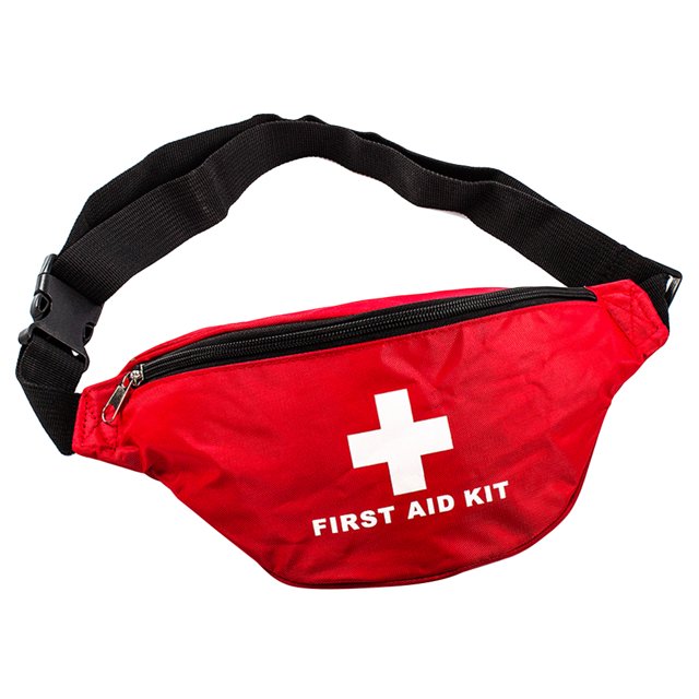 1PC Paquete de cintura de primeros auxilios Bolsa de primeros auxilios portátil Bolsa de emergencia Bolsa de cintura impermeable para exteriores