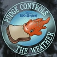 thumbnail image 2 of Junior's Lilo & Stitch Pudge Controls the Weather Graphic Crop T-Shirt Black/Charcoal Small, 2 of 4
