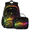 Color 1, variant on Jiaoprinted Rainbow Music Notes Backpack with Lunch Bag Set, 18.3 Inch Travel Laptop Backpack with Insulated Cooler Lunch Box, Musical Notes Casual Daypack Work Bag