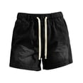 thumbnail image 3 of Yievot Womens Denim Shorts Drawstring Elastic Waist Relaxed Fit Casual Summer Travel Jean Shorts, 3 of 6