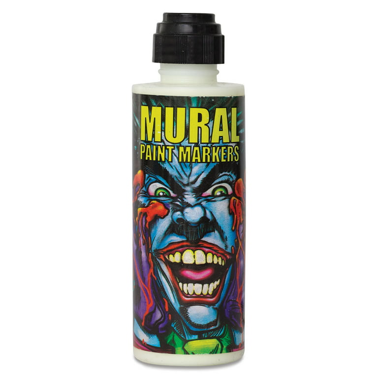 Acrylic Mural Paint Marker 4oz Aura Glow in the Dark - Meininger Art Supply