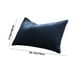 thumbnail image 3 of Funda de almohada al estilo japonés | Poliéster lavado color sólido | Funda de ropa de cama suave, transpirable y elegante | No impresión | Opciones de Azul Oscuro Azul Cielo Gris | 74x48cm | 1, 3 of 6