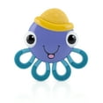 thumbnail image 4 of (2 pack) Nuby Vibe-eez Vibrating Teether for Babies, Purple Octopus Design, 4 of 11