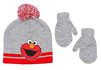 Beanie Cap - Sesame Street - Elmo Gray 