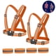 thumbnail image 1 of Chaleco reflectante Equipo de seguridad Alta visibilidad y totalmente ajustable con 2 pulseras reflectantes para correr, trotar, andar en bicicleta, caminar de noche, 1 of 8