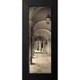 thumbnail image 2 of Blaustein, Alan 7x14 Black Modern Framed Museum Art Print Titled - Paseo del Espolon Salamanca, 2 of 5