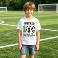 thumbnail image 2 of PRfgtbd Boys Last Day of School T-Shirt Short Sleeve Casual Round Neck Tee Shirt Tops Back To School Children's Graphic Printed Tshirts Soft Tees 2-3 Years, 2 of 4
