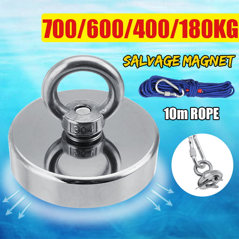 600KG 125mm Strong Powerful Recovery Magnet Sea Fishing Treasure Metal   ！ 