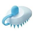thumbnail image 1 of PRETXORVE Soft Tooth Wall Mounted Shampoo Brush Antipruritus Shampoo Comb, 1 of 2