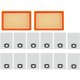 thumbnail image 1 of Piezas de filtro de repuesto para MV4 MV5 MV6 WD4 WD5 WD6 WD4000 a WD5999 Pieza 2.863-006.0, 1 of 5
