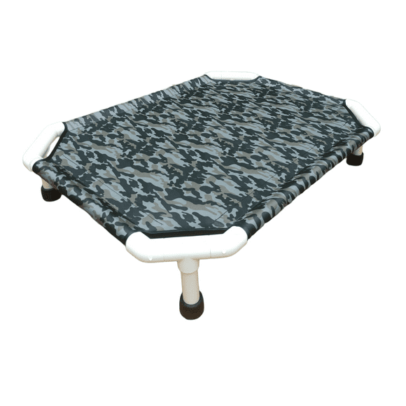 Cama Catre Elevada para perro, gato. Marca XIMAOL PET, hamaca para mascotas pequeña, Ideal para: Yorkshire Terrier, Chihuahua, Pug, Pomerania, Australian Silky Terrier, Papillon, Pekinese, etc. XIMAOL PET Cama catre elevada chica