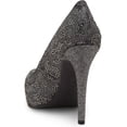 thumbnail image 2 of Jessica Simpson Womens Parisah 4 Rhinestones Glitter Platform Heels, 2 of 5