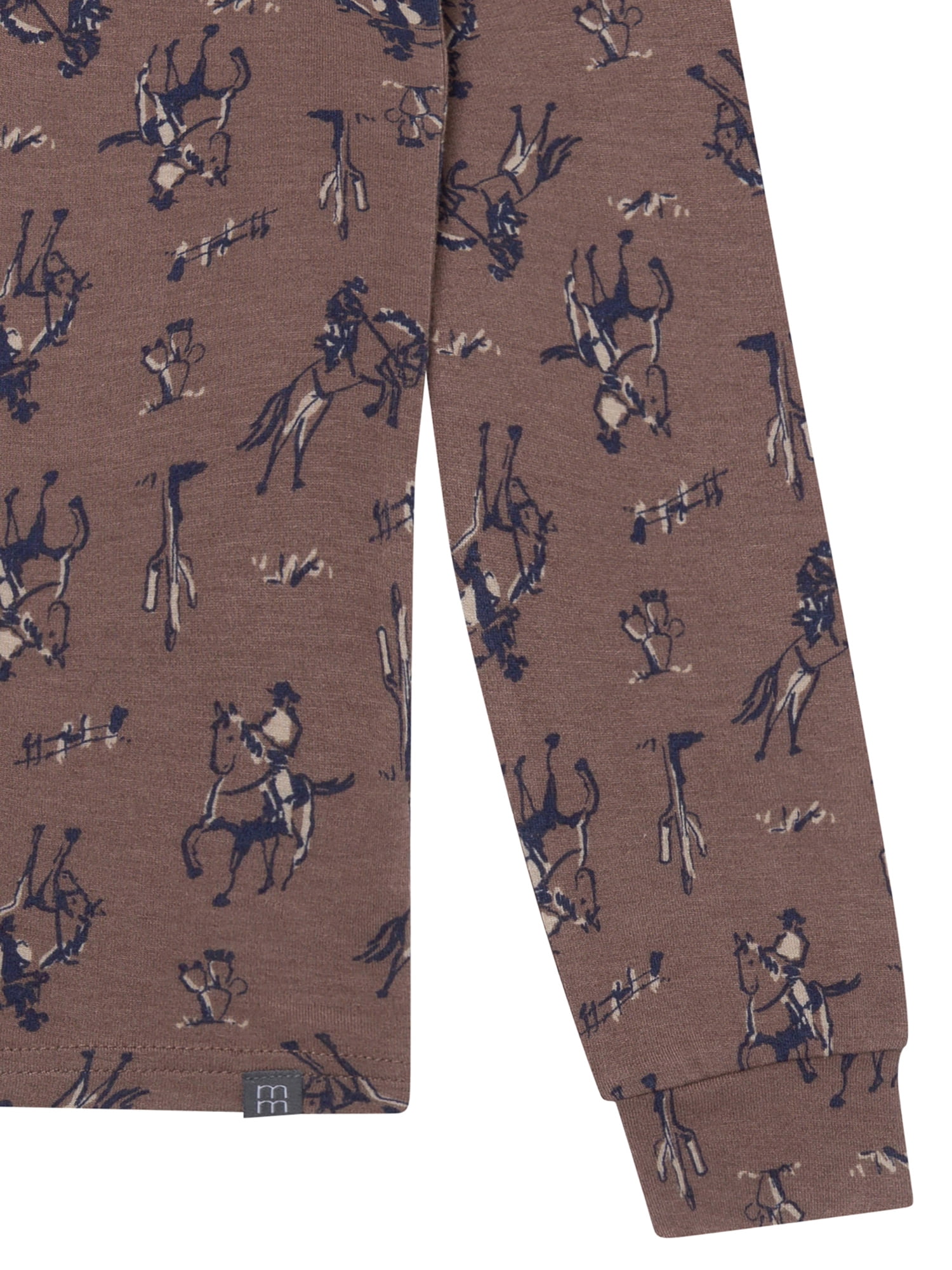 Modern Moments by Gerber Neutral Tight Fitting Pajama Set, 2-Piece, Sizes 6 - 12 Kids