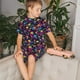 thumbnail image 3 of Balery Skull rainbow color mushroom Conjunto de Pijama Infantil de Manga Corta con Estampado – Ropa de Dormir de Algodón Suave-4X-Large, 3 of 4