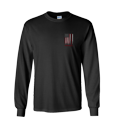thumbnail image 2 of South Carolina Football Team Color American Flag Unisex Long Sleeve T-shirt Graphic Tee-Black-xxxl-Black-4xl, 2 of 4