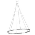 thumbnail image 1 of Kit para colgar cortinas de techo de acero inoxidable para decoración de bodas. 30 cm de diámetro, 1 of 7