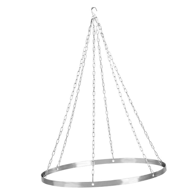 Kit para colgar cortinas de techo de acero inoxidable para decoración de bodas. 30 cm de diámetro